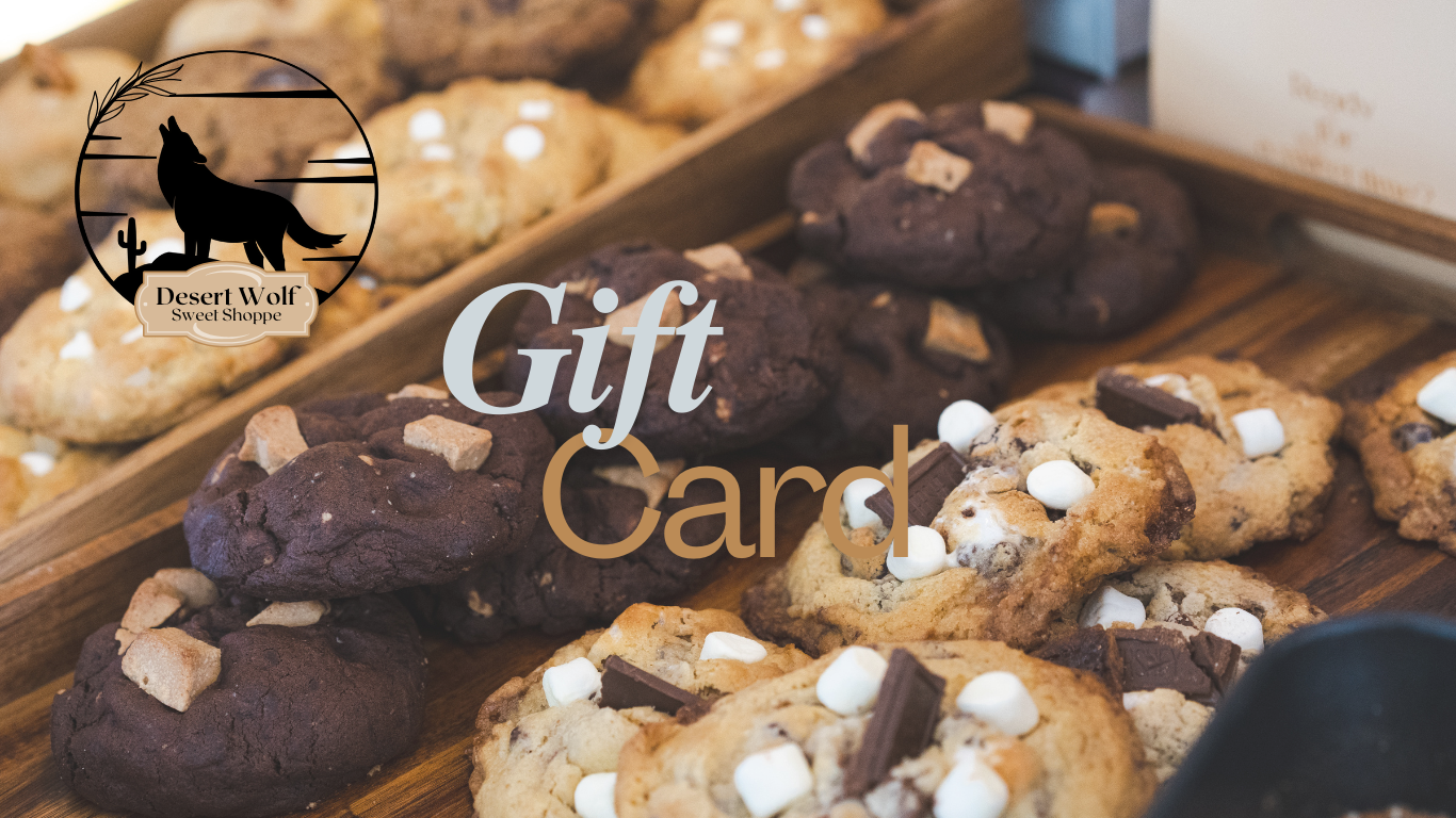 Desert Wolf Sweet Shoppe Gift Card